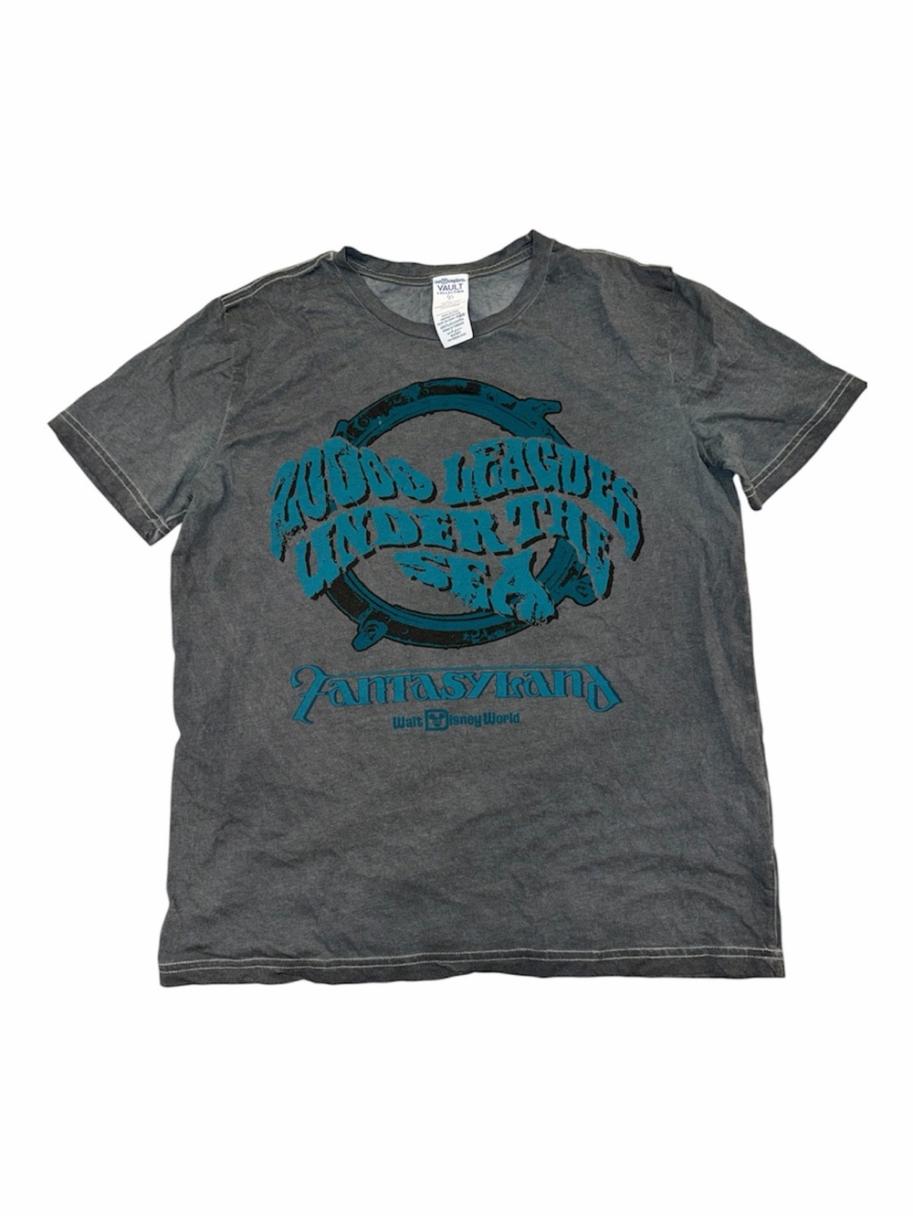 Disney 'Under the Sea' Short Sleeve Tee - Gray/Teal